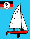 Graphic boat class 420