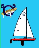 Graphic boat class 505